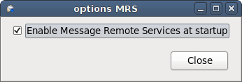 Configuration de MRS